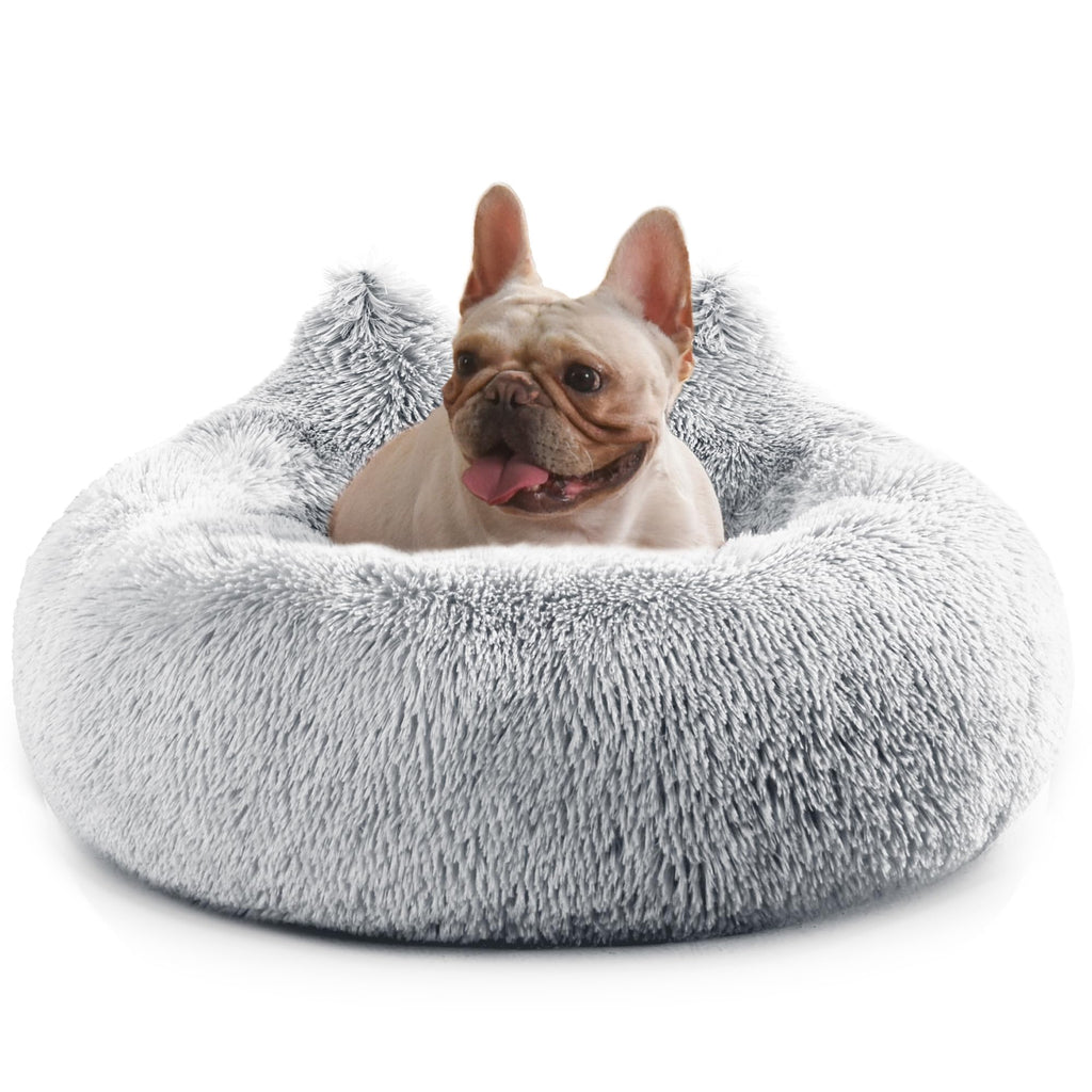 CalmPaws™ Anti-Anxiety Calming Dog Bed — Washable Donut Cuddler